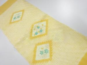 未使用品　正絹　板締め絞り　帯揚げ